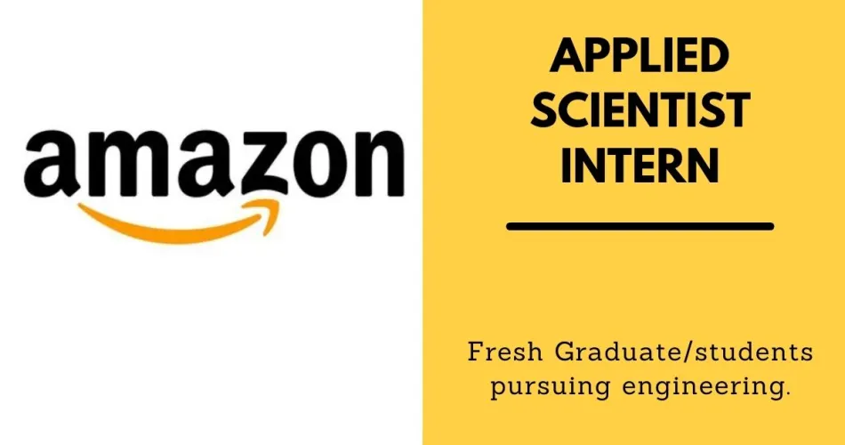 Amazon Scientist Internship for Engineering Graduates 2024