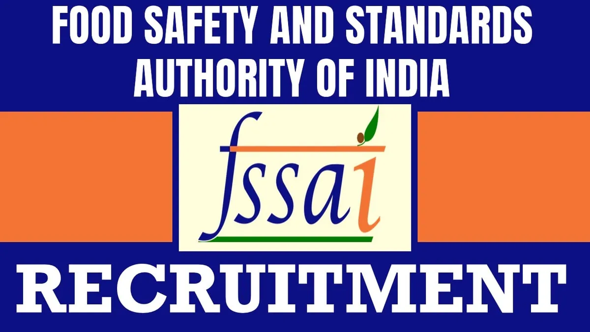 FSSAI Internship Scheme 2024 | stipend of Rs. 10,000 | Check your Eligibility Last date